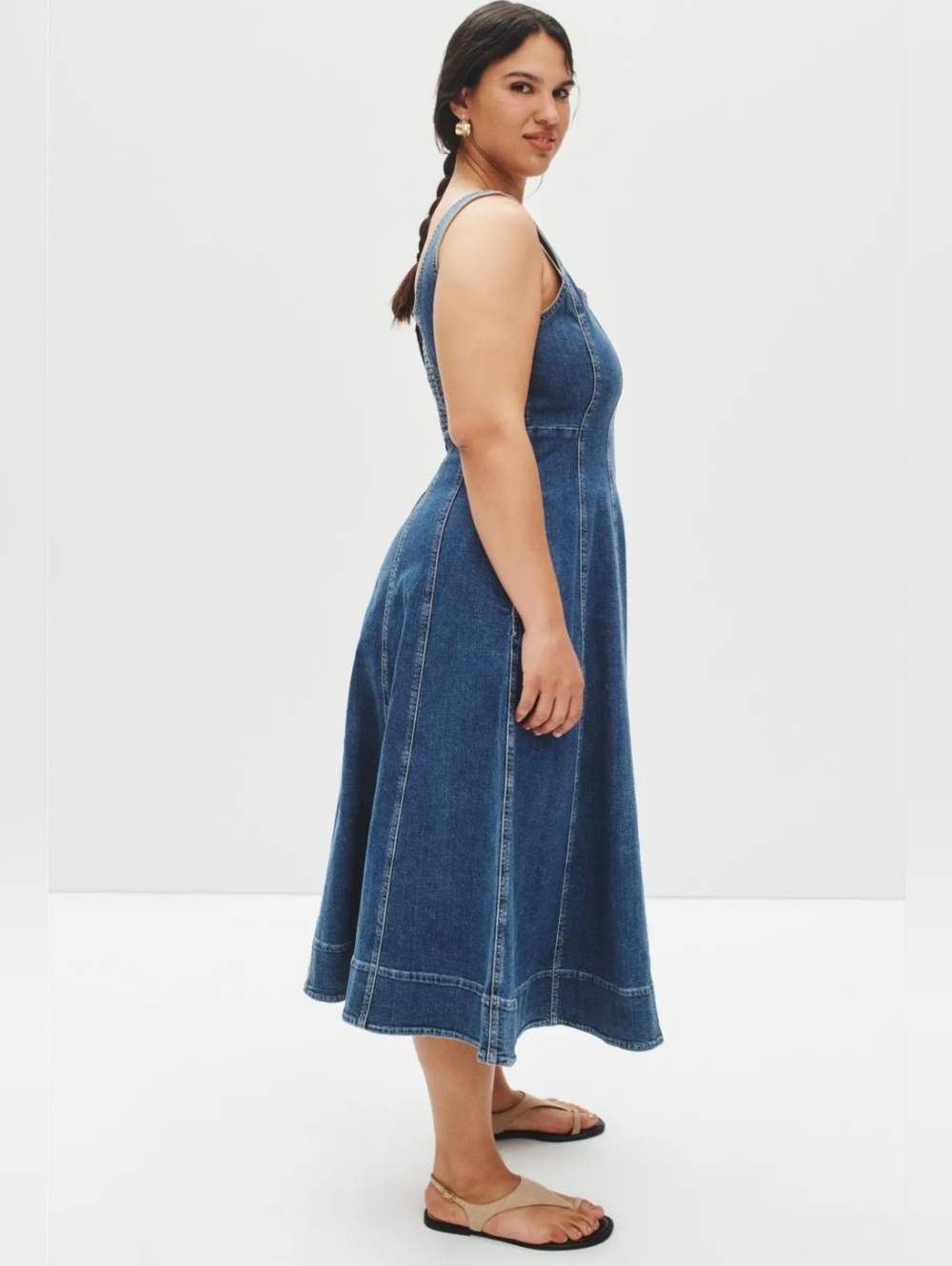 Madewell DENIM DRESS - Picture 6 of 8